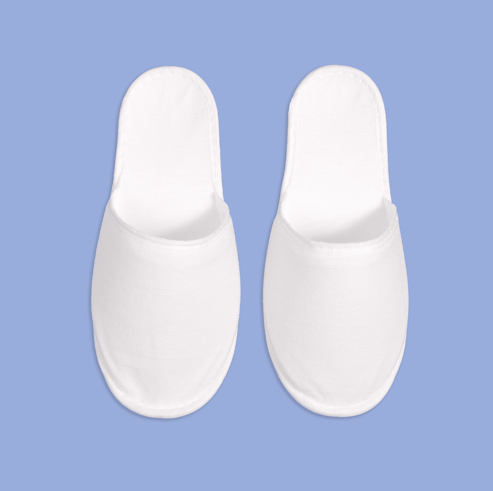 Тапки махровые (100 пар) Эконом, одноразовые