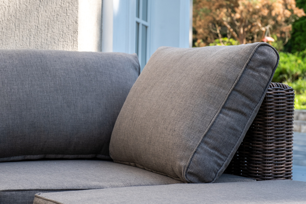 "Капри" трансформирующаяся лаунж-зона из искусственного ротанга, цвет коричневый