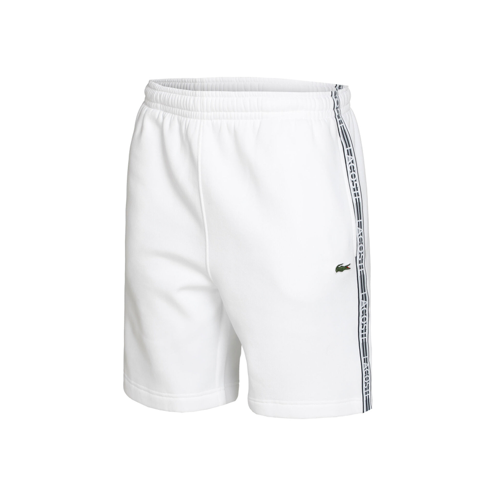 Мужские теннисные шорты Lacoste Core Graphics Shorts Men - White, Black