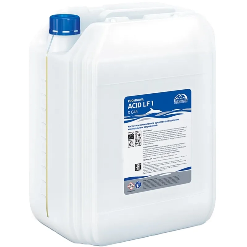 Средство для удаления минеральных отложений Dolphin Promnova Acid LF1 (D 045) 10 л (концентрат)