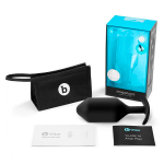 Черная анальная пробка для ношения 17см b-Vibe Snug Plug 6 BV-029-BLK