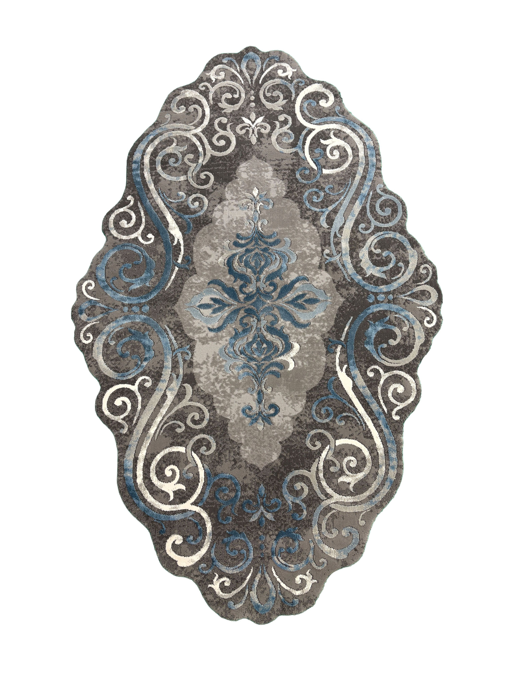 Ковер Safir 00858T Blue/Blue Нестандартная (0.78 x 1.5)
