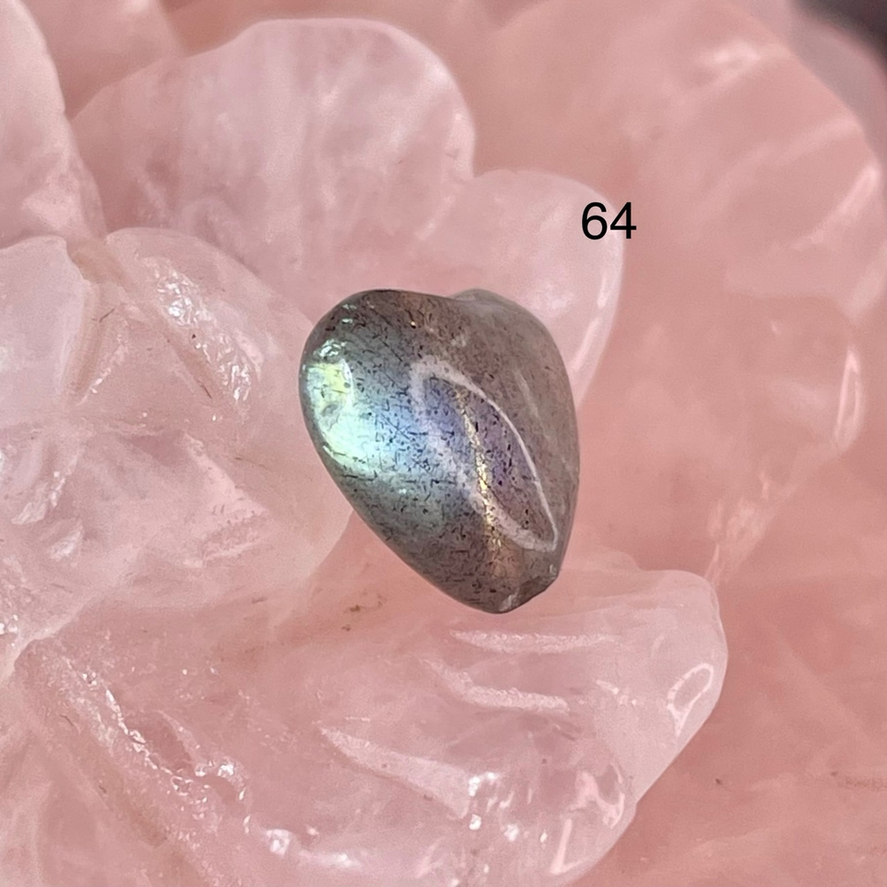 50930 Лабрадор Бусина сердце 10мм экстра класс-34