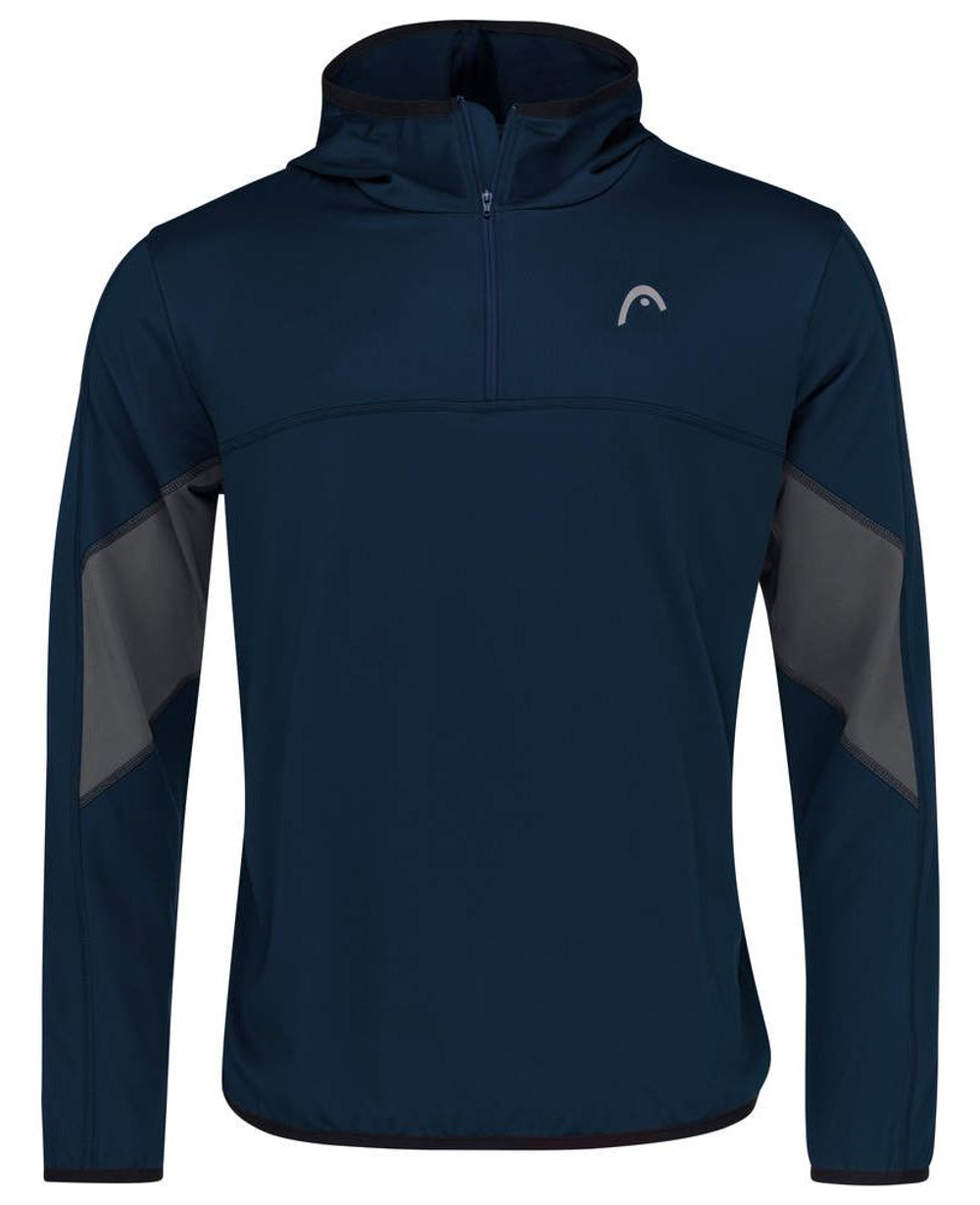 Куртка теннисная Head Club 22 Tech Hoodie M - dark blue