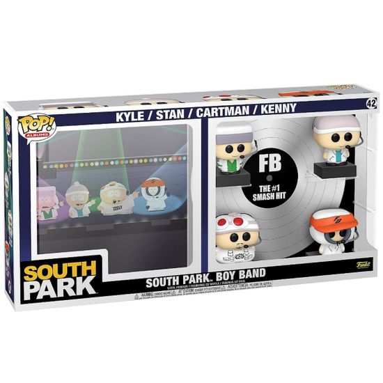 Фигурка Funko POP! Albums Deluxe South Park Boy Band Kyle/Stan/Cartman/Kenny (42) 65753