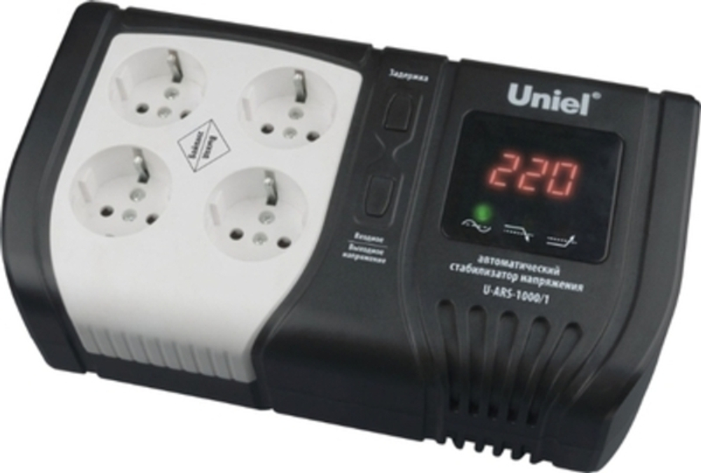 Стабилизатор напряжения Uniel U-ARS-1000/1 (юнил u ars 1000/1, UARS1000/1)