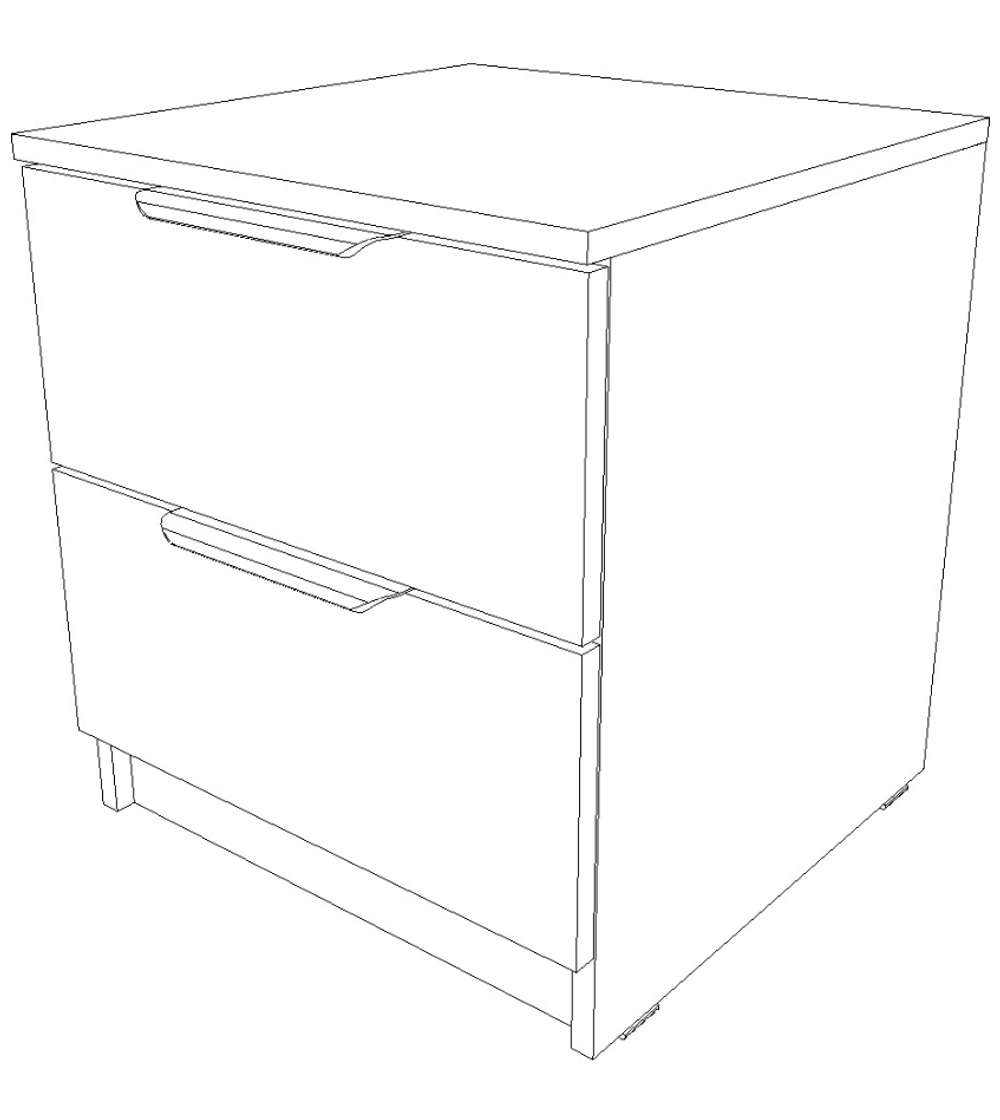 Тумба 450×496×450 Вектор+