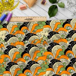 Ткань Ниагара Софт абстрактные волны