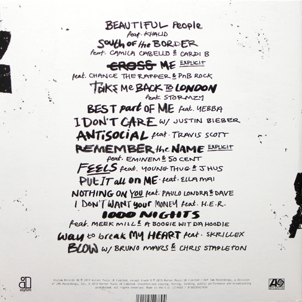 Ed Sheeran / No.6 Collaborations Project (2LP)