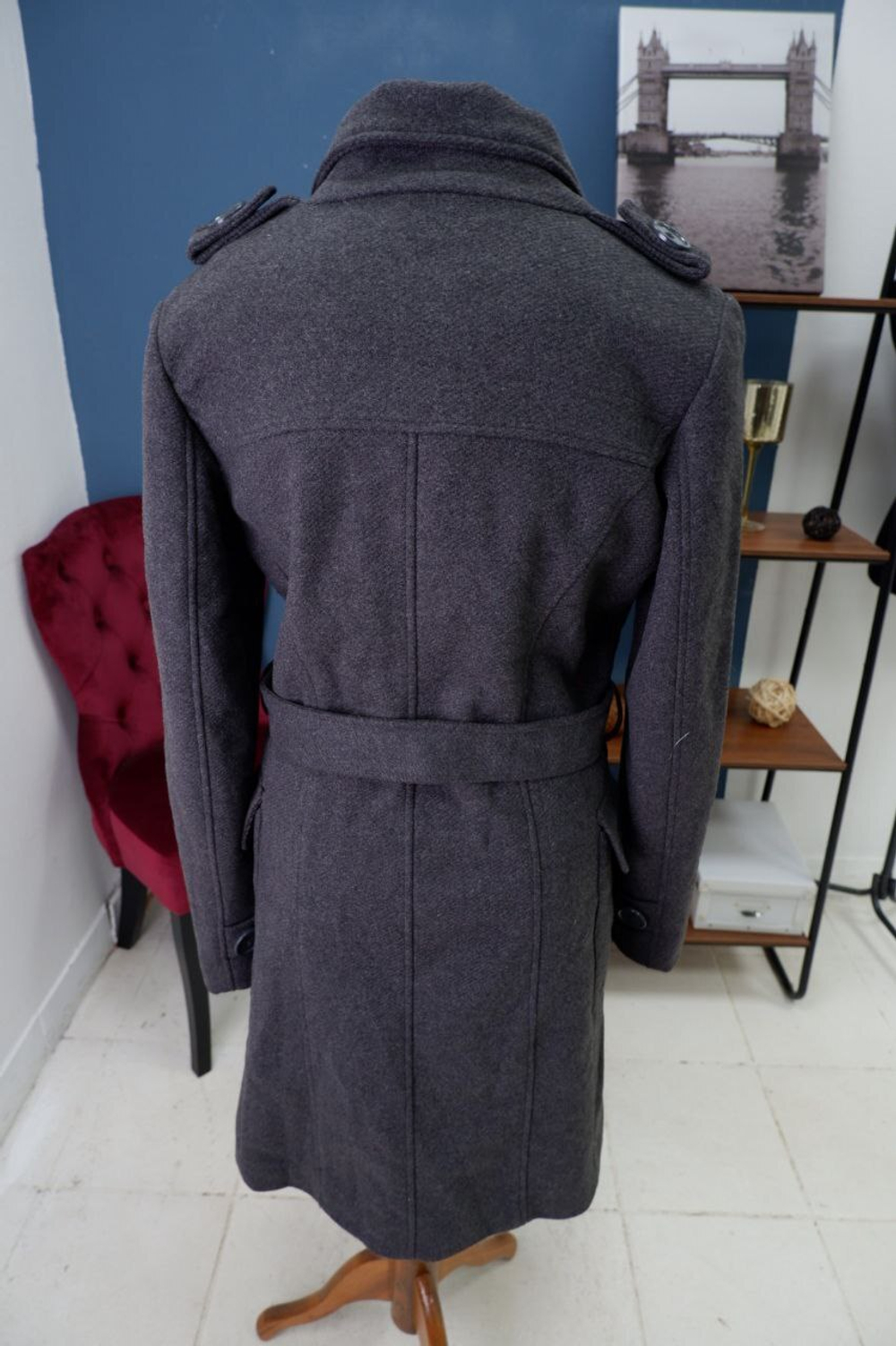Пальто Essentiel Antwerp с шерстью 48 размер