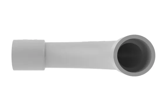 Поворот для трубы DKС ПВХ d25 90 градусов IP40 20332