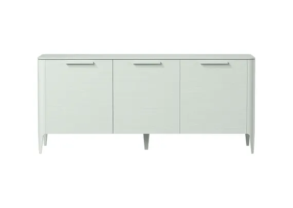 Тумба Type oak 3 двери ширина 160 см (белый)