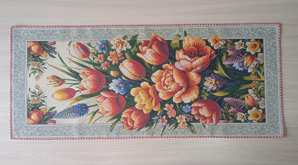 Гобеленовый набор Надежда (Дорожка 38х90+2 салфетки 40х40+2 наволочки 38х38)