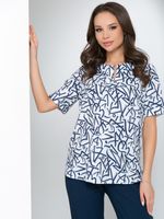 Блуза Ника лето (вайт) Diolche (Акция)