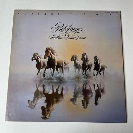 Винтажная виниловая пластинка LP Bob Seger and The Silver Bullet Band Against The Wind (Japan 1980) (No Obi)