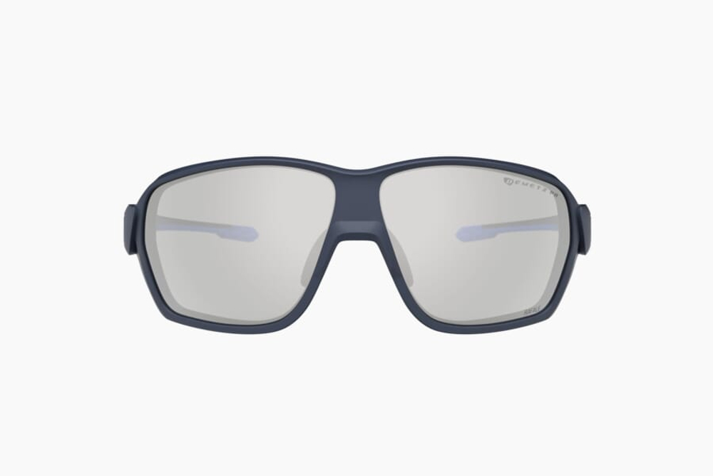 Спортивные очки Demetz M-Suit / Matte Navy / Matte Blue V. Grey Photochromic Mirror Silver Cat.1 to 3