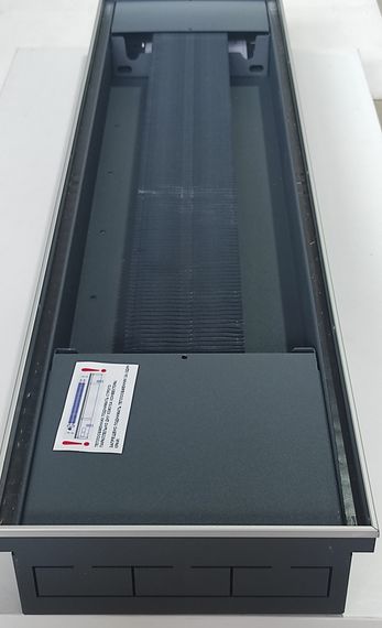 Внутрипольный конвектор Usual KVZ 250-85-2700 с естественной конвекцией