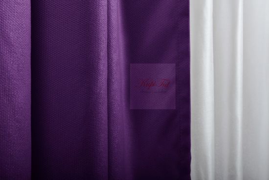 Длинные шторы, Ницца (фиолетовый)