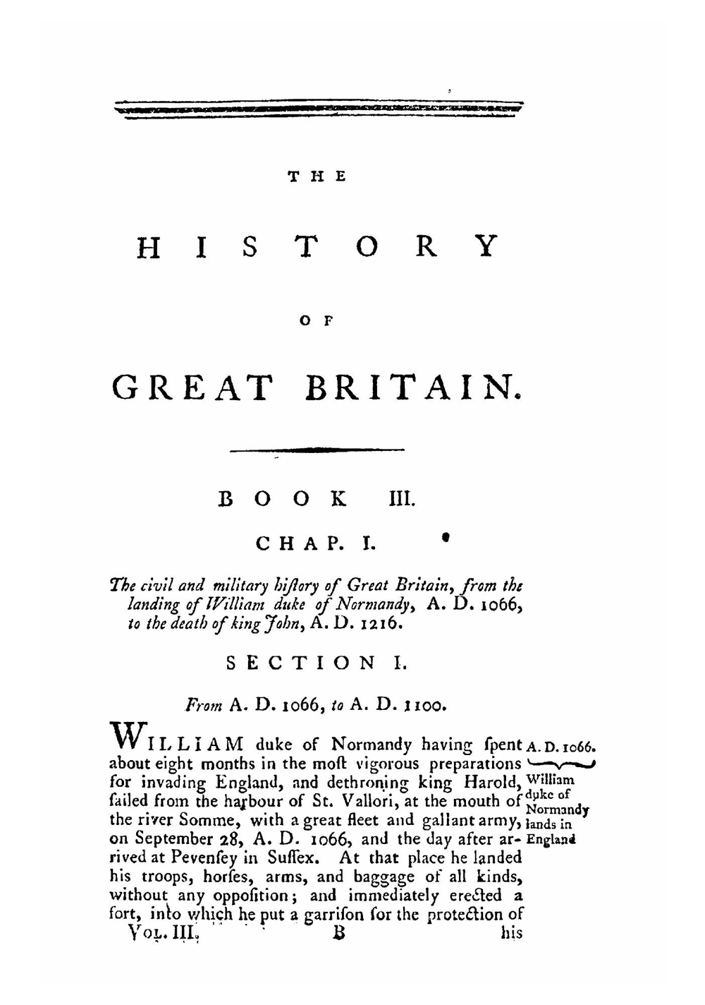 The history of Great Britain | Robert Henry