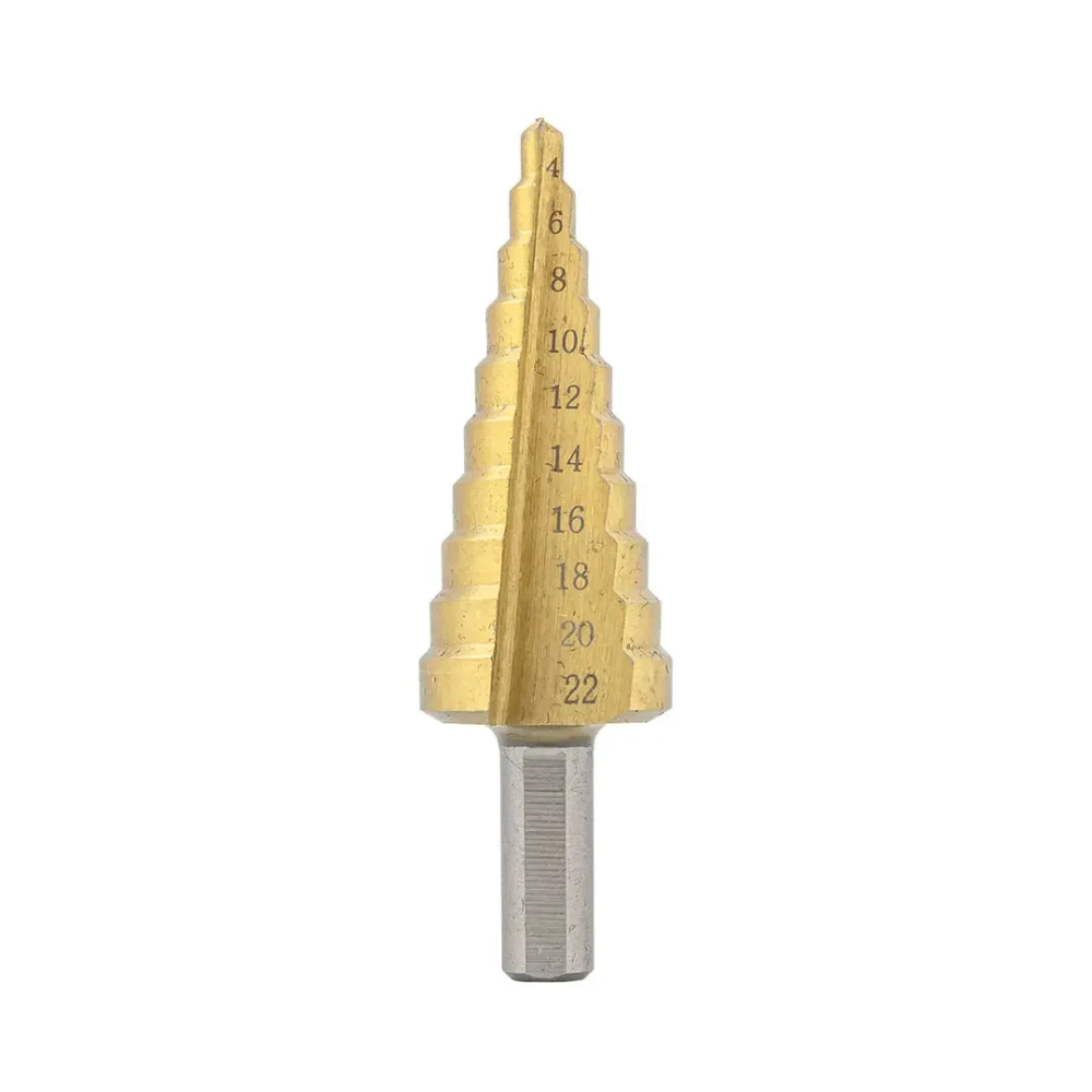 Сверло ступенчатое HSS 4241(4-22мм), в блистере RockForce##Rock FORCE RF-44741
