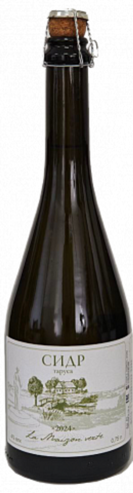 Сидр Ля Мезон Верт Таруса 2024 / La Maiзon Verte Tarusa 2024 0.75 - стекло
