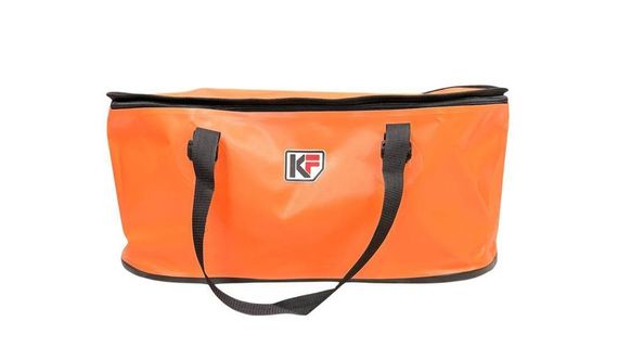 Сумка герметичная из ПВХ KF 70 см оранжевая
