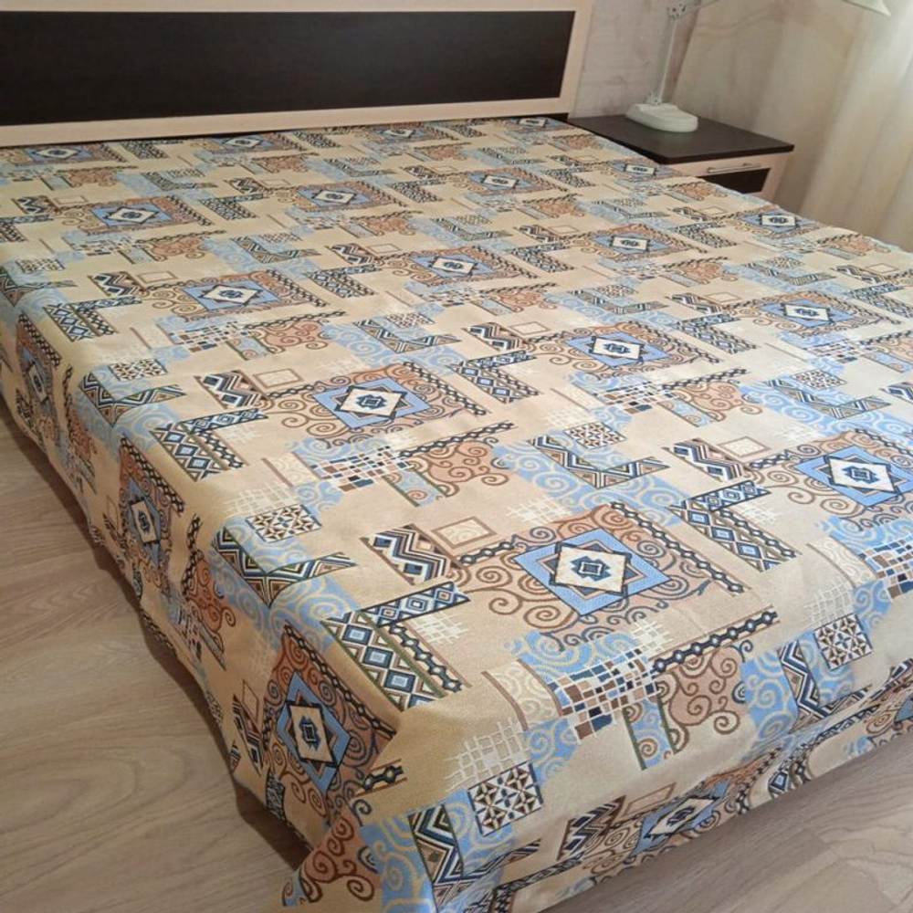 Покрывало "D. ГОБЕЛЕН", дизайн: АМЕТИСТ 145/2, хлопок 50%, Россия.