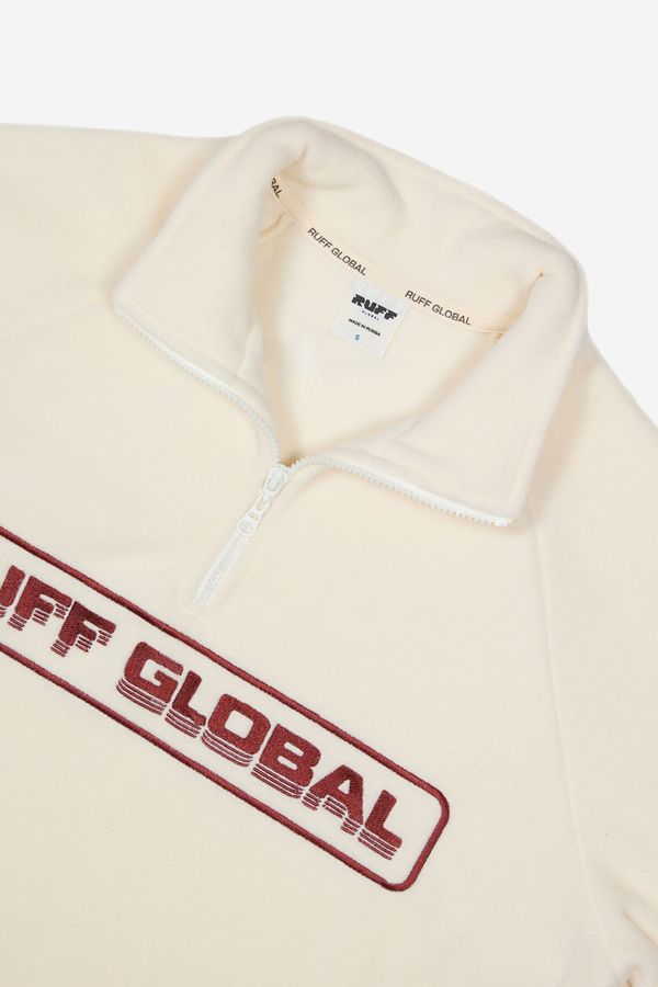 Толстовка Halfzip Fleece cream - фото 5