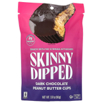SkinnyDipped, Чашки с арахисовой пастой из темного шоколада, 90 г (3,17 унции)
