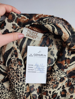 Блузка Filippe Grandy стильная 46 размер