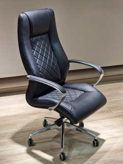 кресло офисное 2322 582045_Black color LEATHER