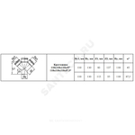 Крестовина PP-H 1-плоскостная серый BASE Дн 110х110х110х87,5гр б/нап в/к VALFEX 27211110