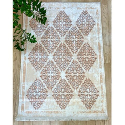 Коврик комнатный с бахромой на резиновой подложке ZALEL 80*150 BM-2103