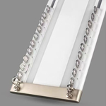 Ультратонкий алюминиевый карниз для штор, потолочный