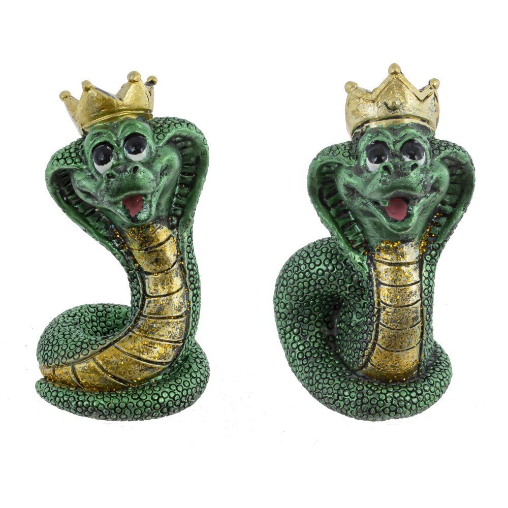 GAEM Фигурка декоративная "Змея", L4,5 W4,5 H7,5 см, 2в.