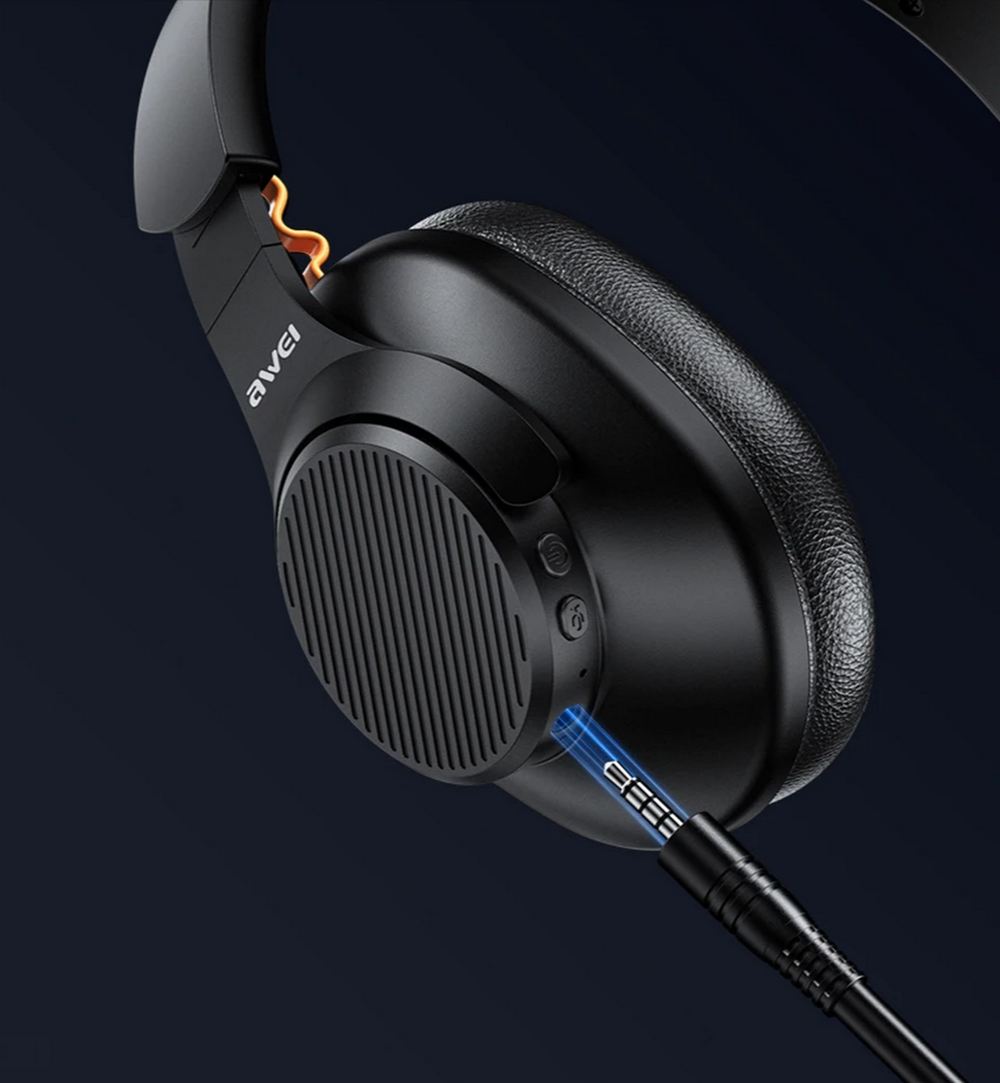 Наушники беспроводные полноразмерные Stereo Awei A997BL