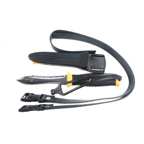 Нож с магнитным креплением Pelengas Volga серретор-серрейтор