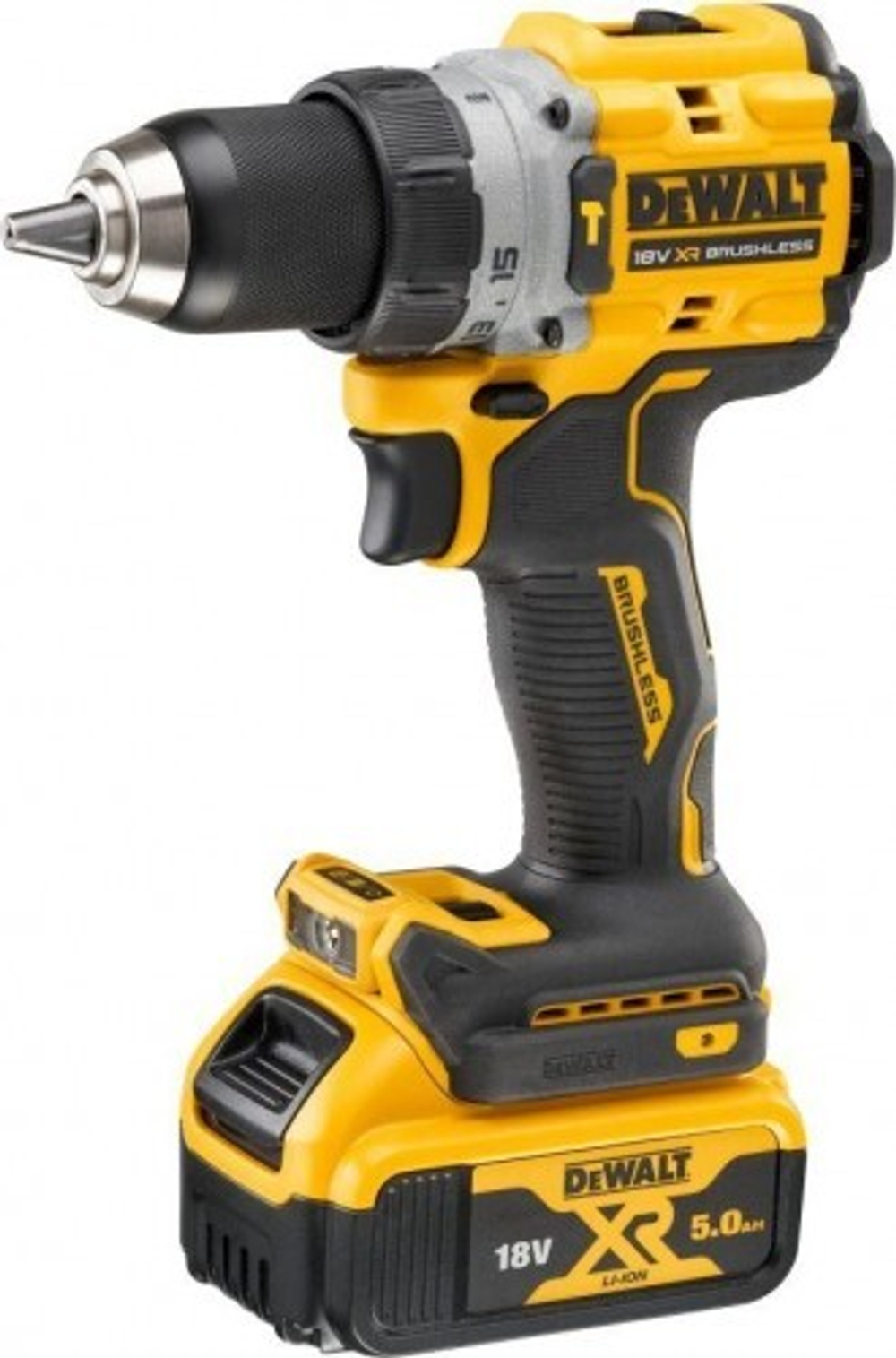 Дрель-шуруповерт аккумуляторная DeWALT DCD 805 P2T DCD805P2T-QW