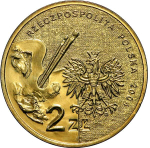 Poland, 2 Złote - Stanisław Wyspiański, 2004, Warsaw, MS