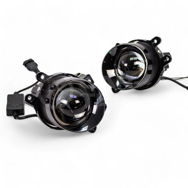 Противотуманные фары (ПТФ) Toyota Land Cruiser, Camry, Rav4, Alphard, Avensis, Lexus LX570, GS, IS, RX "ZMB" лазерные с Bi-LED модулем, ближн/дальн свет (арт. WD-015 PRO)