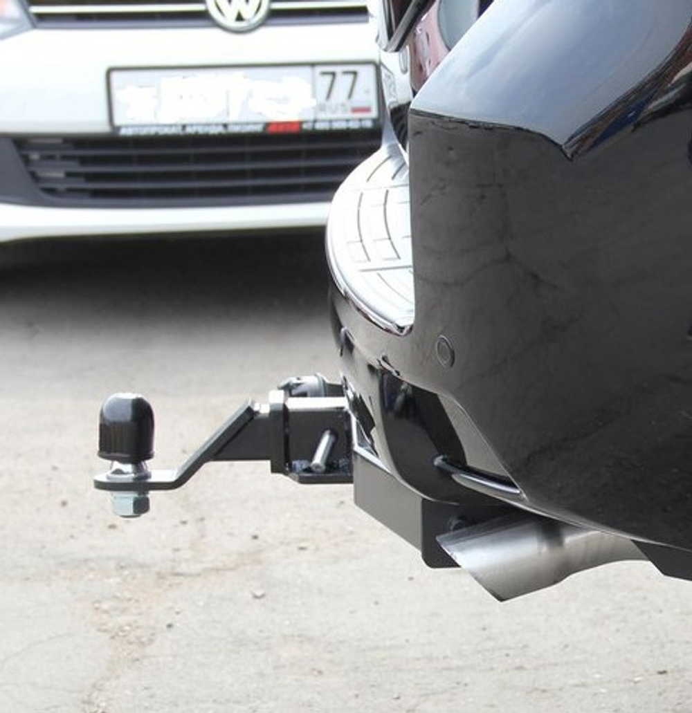 Фаркоп под квадрат для Toyota Land Cruiser Prado 120-150, Surf 212 , FJ Cruiser , Lexus GX, с 2002 г., Бизон.FA 0602-E