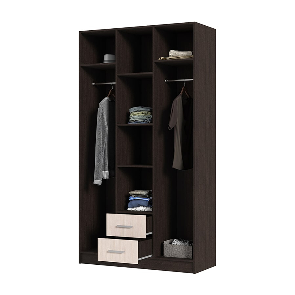 Гармония ШК 601 Шкаф 3х-дверный Венге / Дуб белфорт