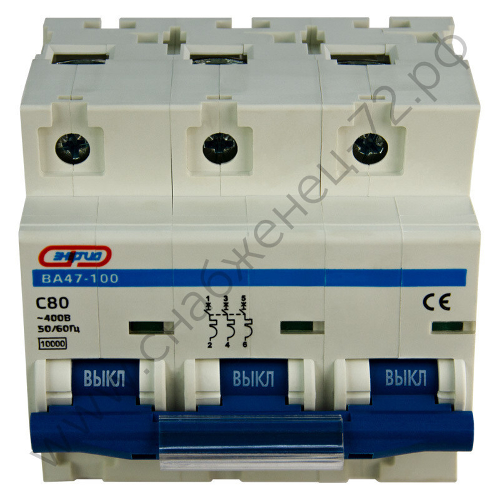 Автоматические выключатели Энергия ВА 47-100