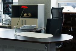 Коврик для стола - бювар , кожа натуральная,  Модель 17.