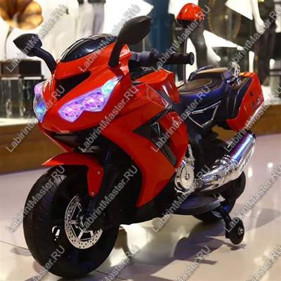 Детский электромотоцикл "Electric Moto" красный