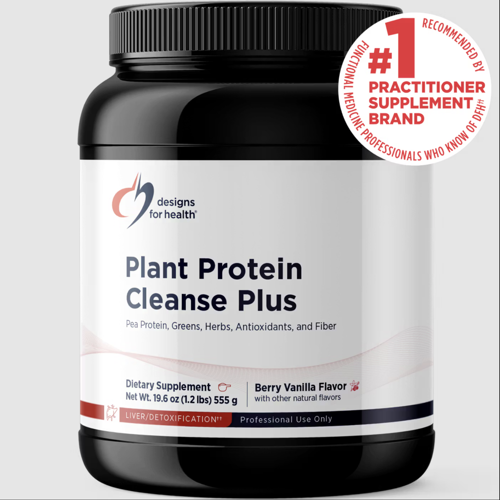 Designs For Health - Plant Protein Cleanse Plus Berry Vanilla powder 555 gr