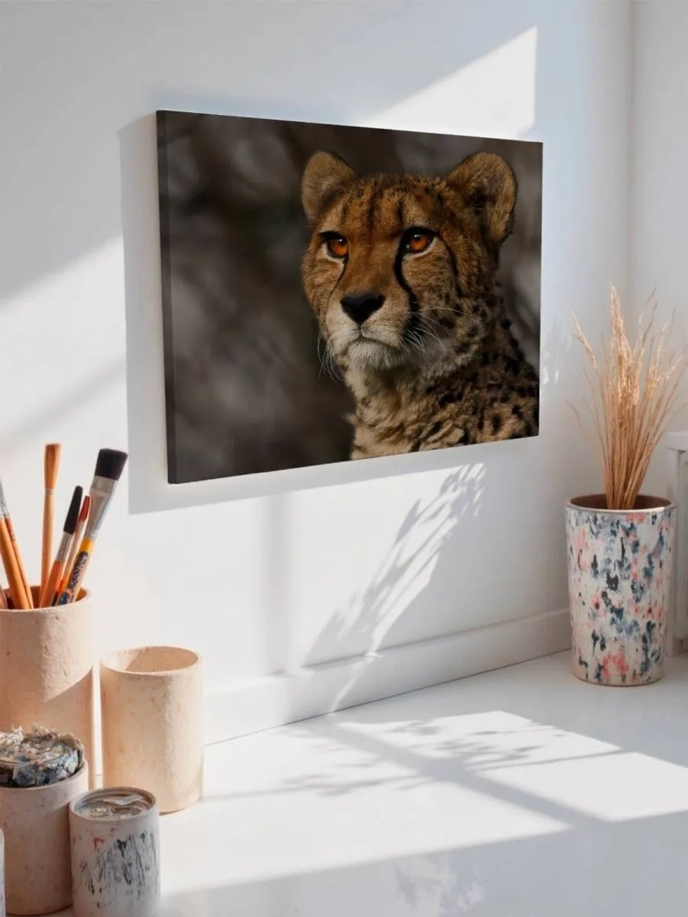 Картина на стену 40 X 50 Гепард
