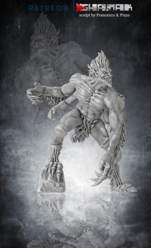 Drukhari Grotesques Зверь Друкхари №1 миниатюра для dnd, днд, pathfinder, фентези, Настольная игра, НРИ, Варгейм, РПГ