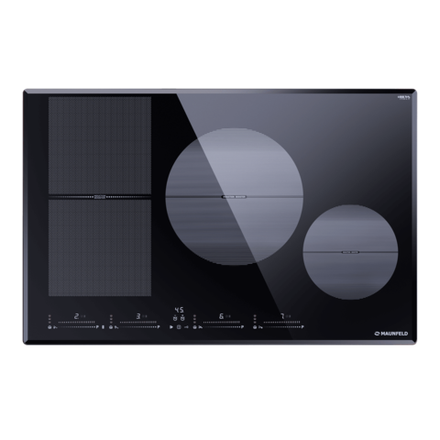 Встраиваемая индукционная варочная панель Maunfeld CVI804SFBK LUX