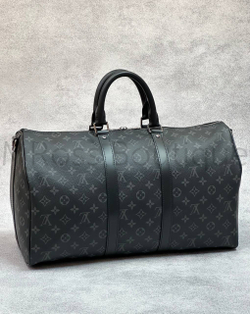 Сумка Луи Виттон Keepall дорожная Monogram Eclipse